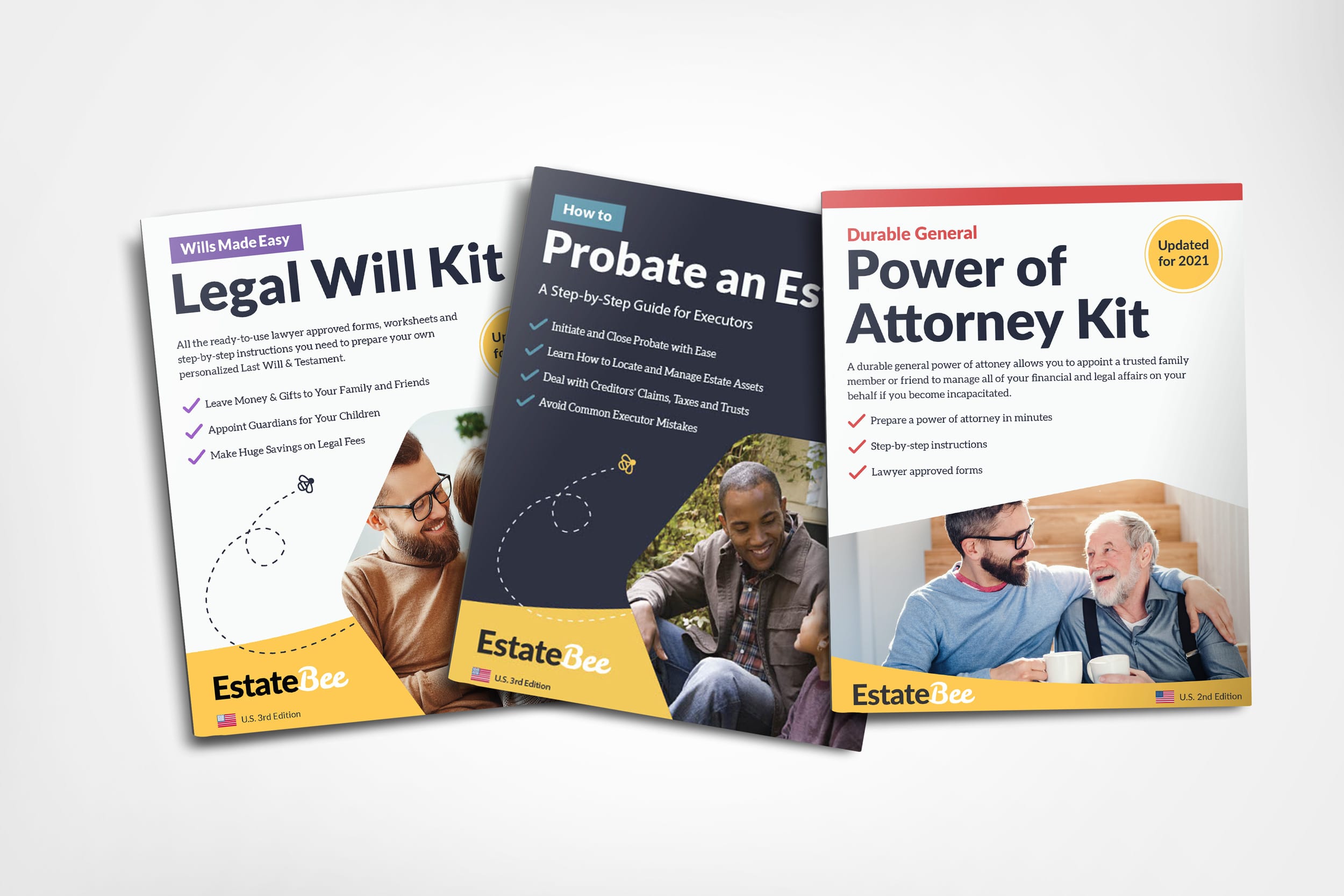 EstateBee book covers