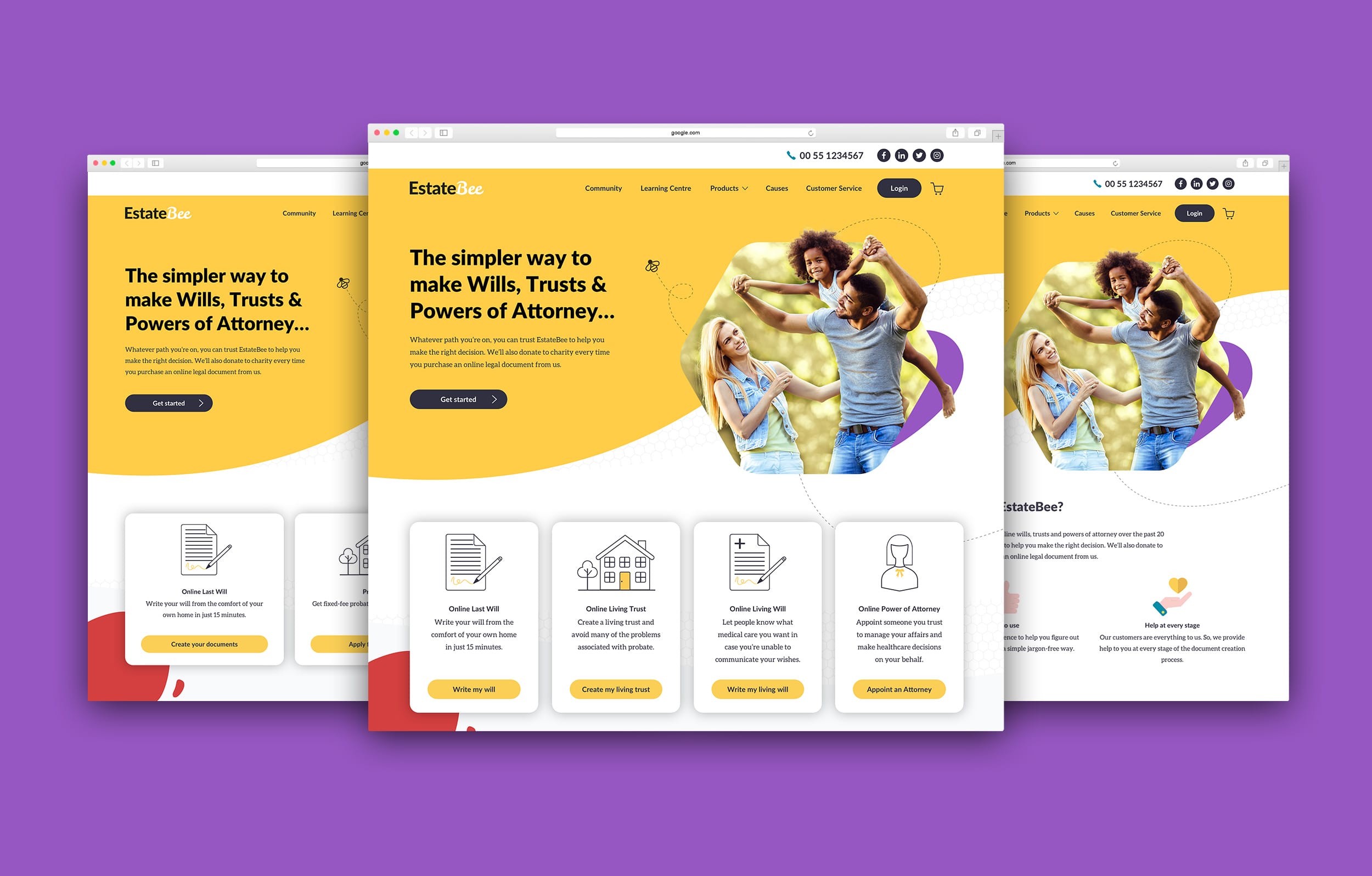 EstateBee Homepages